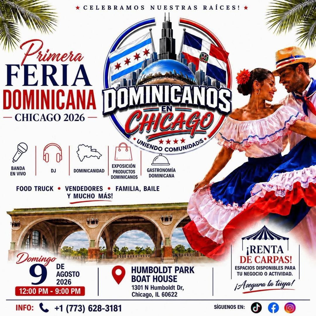 Invitación Feria Dominicana Chicago 2026