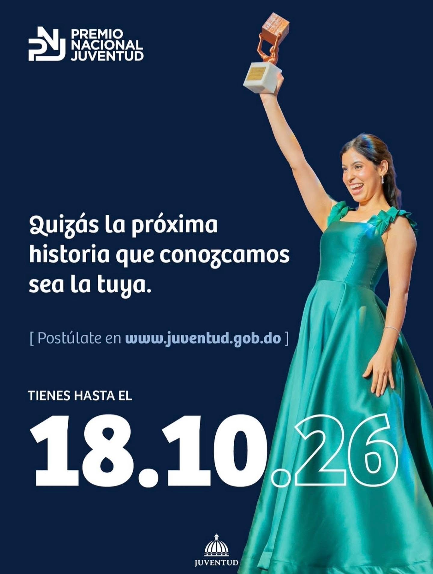 Participa en el Premio Nacional de la Juventud 2027